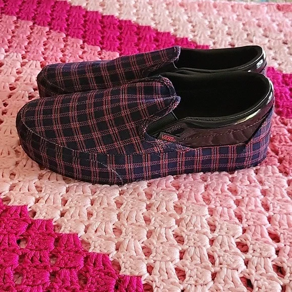Plaid platform vans - Picture 5 of 9